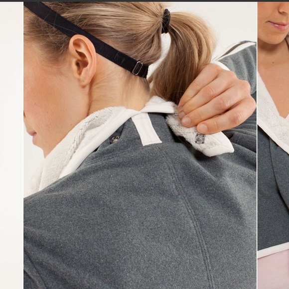 Lululemon Presence of Mind Jacket Polar Cream - size 10 - Picture 4 of 16